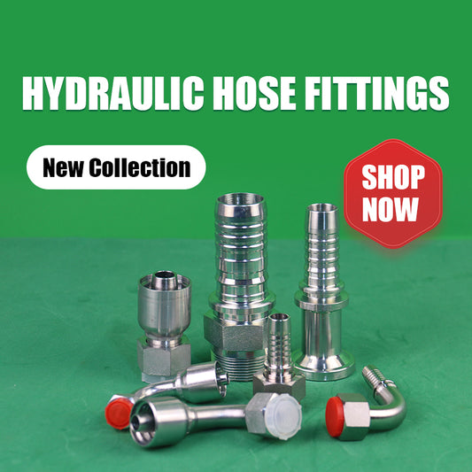 Hydraulic hose connectors